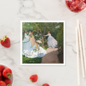 Claude Monet - Frauen im Garten Serviette (Beispiel)