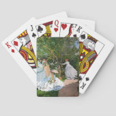 Claude Monet - Frauen im Garten Spielkarten (Rückseite)