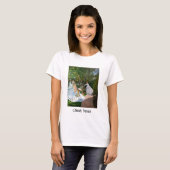 Claude Monet - Frauen im Garten T-Shirt (Vorne ganz)