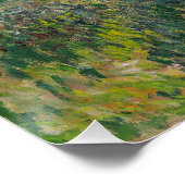 Claude Monet | Frauen mit Katze, c.1875 Poster (Ecke)