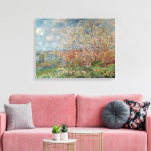 Claude Monet | Frühjahr 1880-82 Leinwanddruck (Insitu (Wohnzimmer))