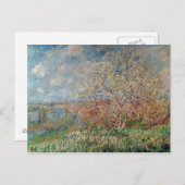 Claude Monet | Frühjahr 1880-82 Postkarte (Vorne/Hinten)