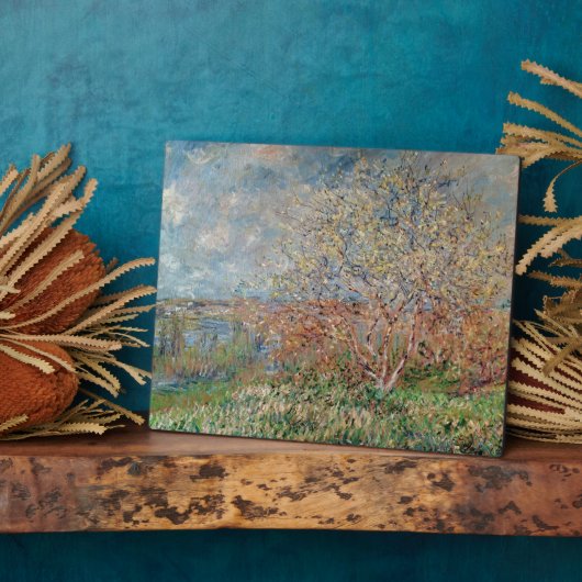 Claude Monet | Frühjahr Fotoplatte (Seite)