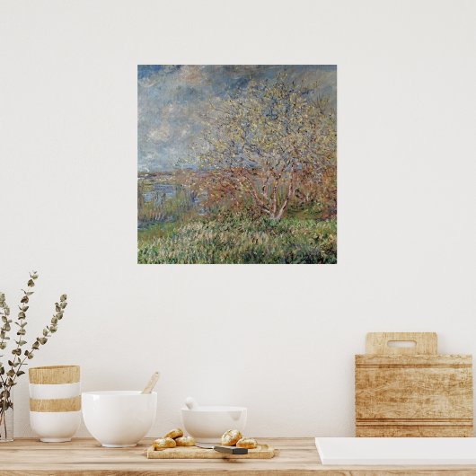 Claude Monet - Frühjahr Poster (Küche)