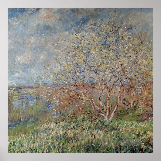 Claude Monet - Frühjahr Poster (Vorne)