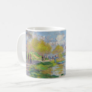 Claude Monet - Frühling an der Seine Kaffeetasse
