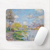 Claude Monet - Frühling an der Seine Mousepad (Mit Mouse)