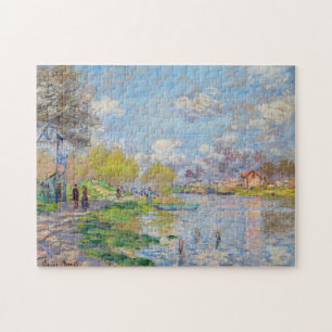 Claude Monet - Frühling an der Seine Puzzle