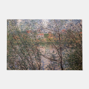 Claude Monet - Frühling durch die Zweige Fußmatte