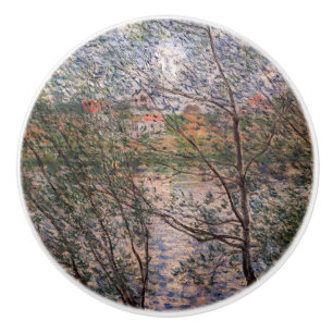 Claude Monet - Frühling durch die Zweige Keramikknauf