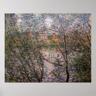 Claude Monet - Frühling durch die Zweige Poster