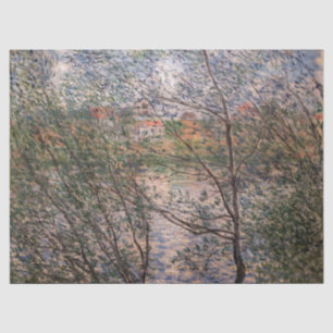 Claude Monet - Frühling durch die Zweige Seidenpapier