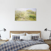 Claude Monet | Frühlingsfruchtbaumen im Blut Leinwanddruck (Insitu (Schlafzimmer))