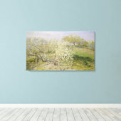 Claude Monet | Frühlingsfruchtbaumen im Blut Leinwanddruck (Insitu (Holzboden))