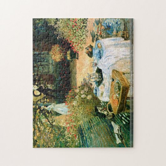 Claude Monet - Frühstückspuzzlespiel Puzzle (Vertikal)