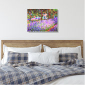 Claude Monet Garden at Giverny Leinwanddruck (Insitu (Schlafzimmer))