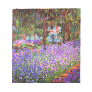 Claude Monet Garden at Giverny Notizblock