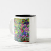 Claude Monet Garden in Giverny Zweifarbige Tasse (Vorderseite Links)