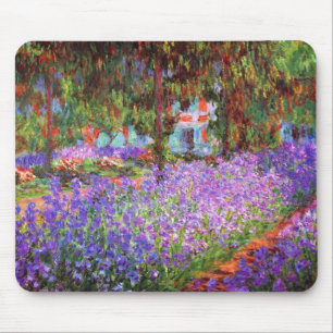 Claude Monet Garden über Giverny Mousepad