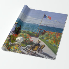 Claude Monet - Garten bei Sainte-Adresse Geschenkpapier