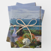 Claude Monet - Garten bei Sainte-Adresse Geschenkpapier Set (Beispiel)
