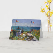 Claude Monet - Garten bei Sainte-Adresse Karte (Gelbe Blume)