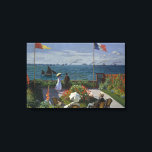 Claude Monet - Garten bei Sainte-Adresse Leinwanddruck<br><div class="desc">Garten bei Sainte-Adresse von Claude Monet,  1867. Öl auf Leinwand.</div>