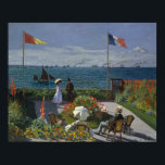 Claude Monet - Garten bei Sainte-Adresse Poster<br><div class="desc">Garten bei Sainte-Adresse von Claude Monet,  1867. Öl auf Leinwand.</div>