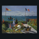 Claude Monet - Garten bei Sainte-Adresse Poster<br><div class="desc">Garten bei Sainte-Adresse von Claude Monet,  1867. Öl auf Leinwand.</div>