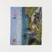 Claude Monet - Garten bei Sainte-Adresse Wandteppich (Vorderseite)