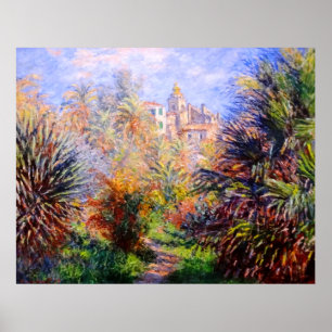 Claude Monet: Gärten der Villa Moreno Bordighe Poster