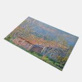 Claude Monet - Gartenhaus bei Antibes Fußmatte (Schrägansicht)