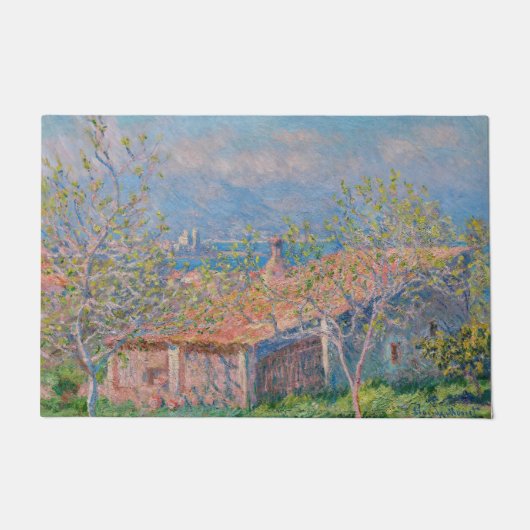 Claude Monet - Gartenhaus bei Antibes Fußmatte (Vorderseite)