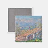 Claude Monet - Gartenhaus bei Antibes Magnet (Vorderseite/Rückseite)