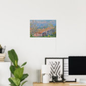 Claude Monet - Gartenhaus bei Antibes Poster (Heimbüro)