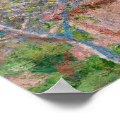 Claude Monet - Gartenhaus bei Antibes Poster (Ecke)