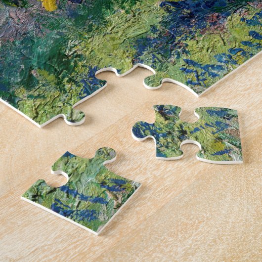 Claude Monet - Gartenhaus bei Antibes Puzzle (Seite)