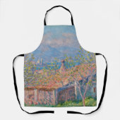 Claude Monet - Gartenhaus bei Antibes Schürze (Vorderseite)