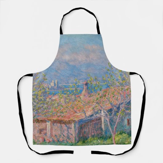 Claude Monet - Gartenhaus bei Antibes Schürze (Vorderseite)