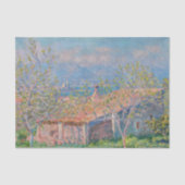 Claude Monet - Gartenhaus bei Antibes Seidenpapier (Vorderseite)