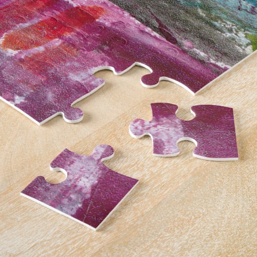 Claude Monet Gartenteich-Brückenmalerei Puzzle (Seite)