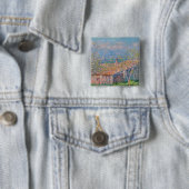 Claude Monet - Gärtnerhaus in Antibes Button (Beispiel)