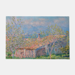 Claude Monet - Gärtnerhaus in Antibes Fußmatte