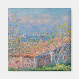 Claude Monet - Gärtnerhaus in Antibes Magnet