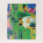 Claude Monet Gay Lovers AI Generiert Puzzle (Vertikal)
