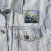 Claude Monet - Gelbe und Lila Irische Button (Beispiel)