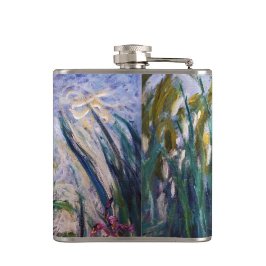Claude Monet - Gelbe und Lila Irische Flachmann (Rückseite)