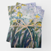Claude Monet - Gelbe und Lila Irische Geschenkpapier Set (Beispiel)