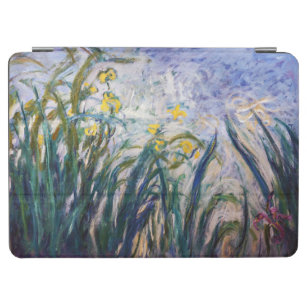 Claude Monet - Gelbe und Lila Irische iPad Air Hülle