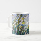 Claude Monet - Gelbe und Lila Irische Kaffeetasse (Vorderseite Links)
